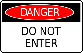 Do Not Enter
